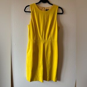 J.Crew sheath dress in bi-stretch cotton